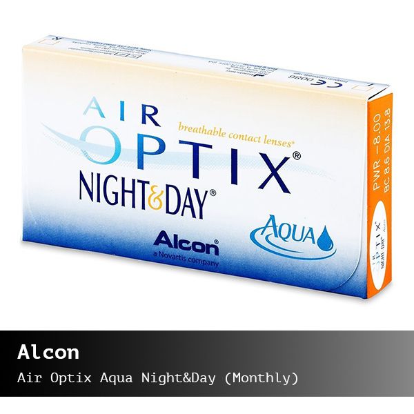 Contact lenses Air Optix Aqua (Monthly)