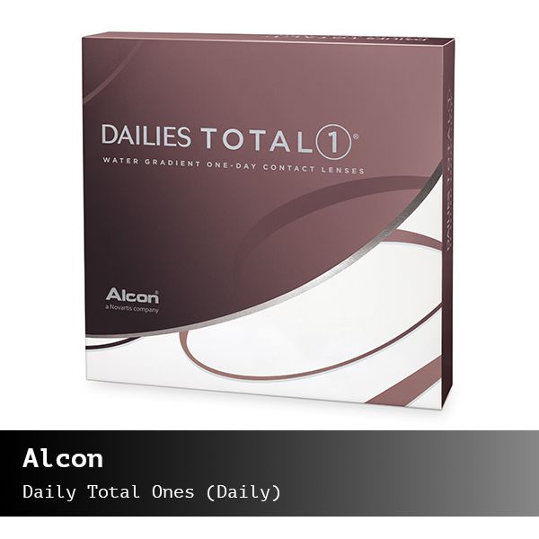 Contact lenses - Alcon daily total ones